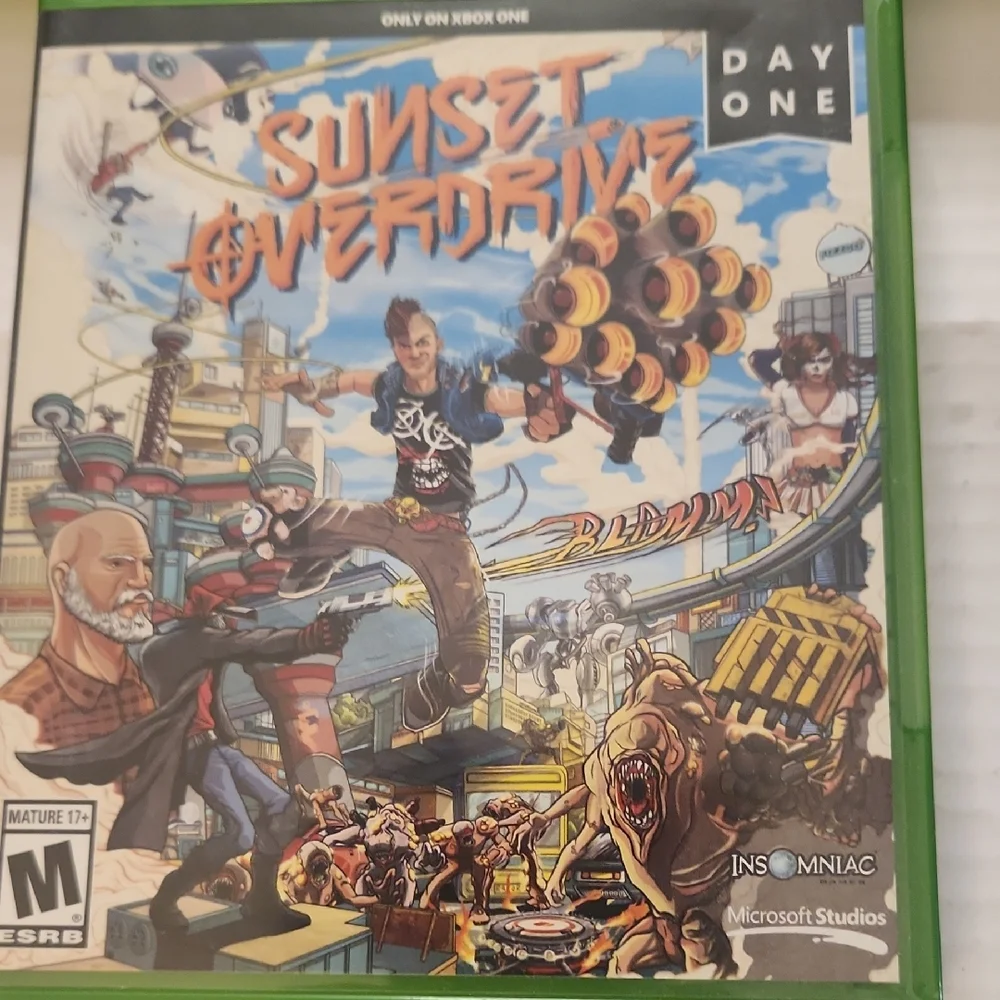 Xbox One Game Bundle - Green Cases